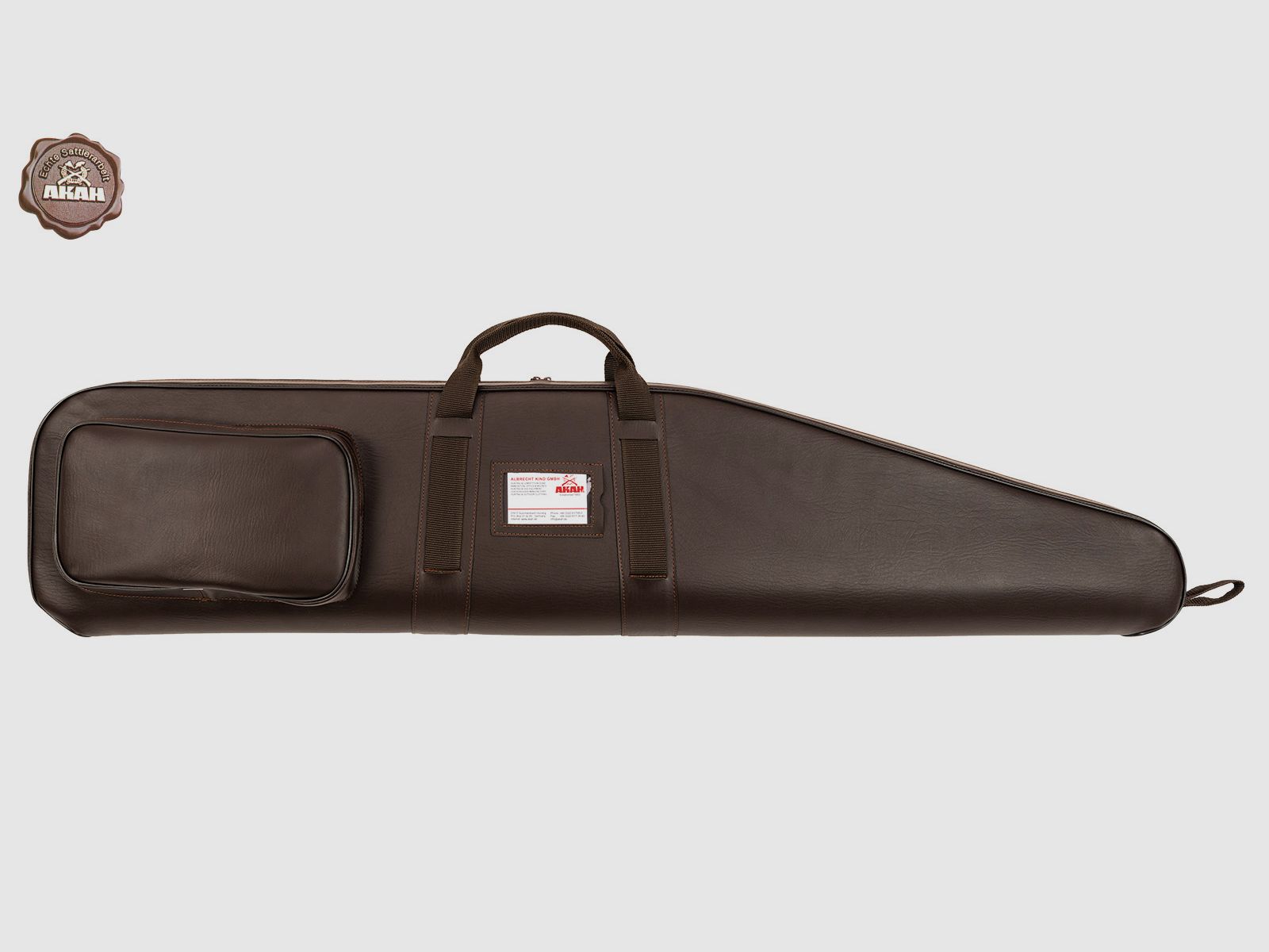 Noppenfutteral für Langwaffe + Zahlenschloss + Aussentasche