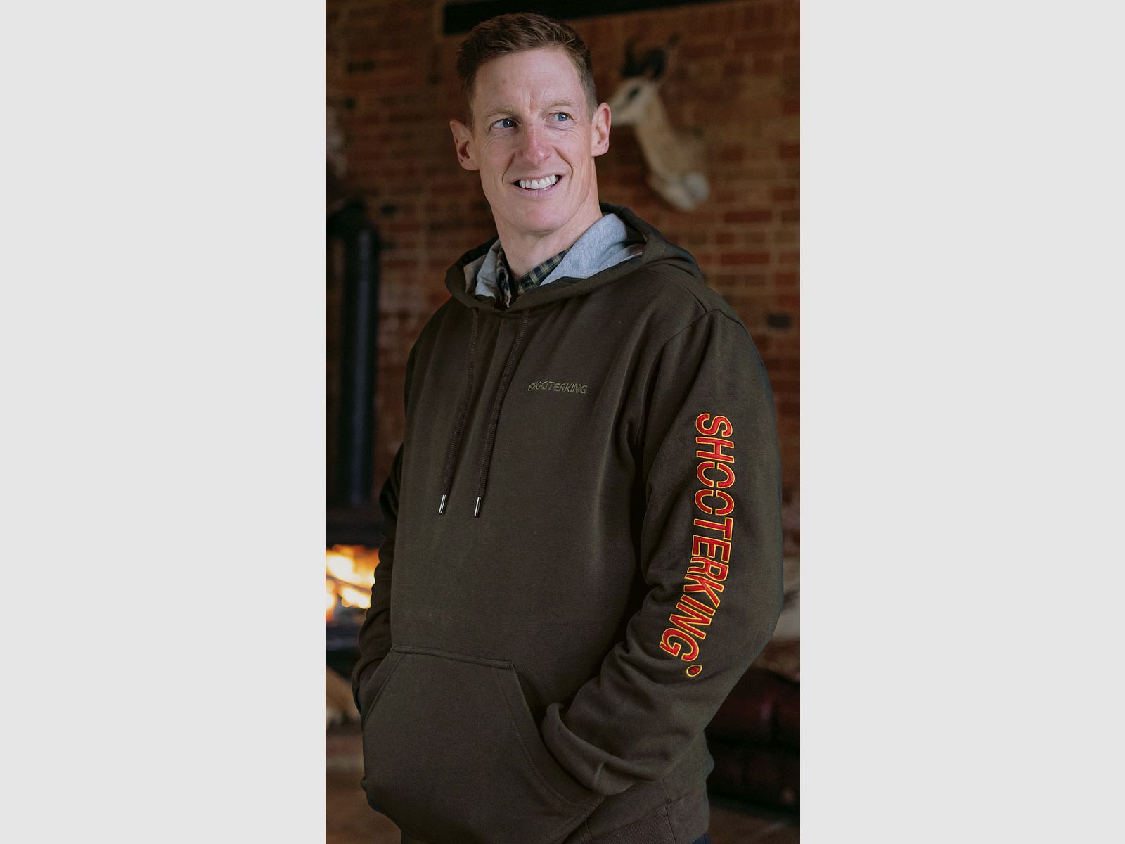 SHOOTERKING Hoodie grün
