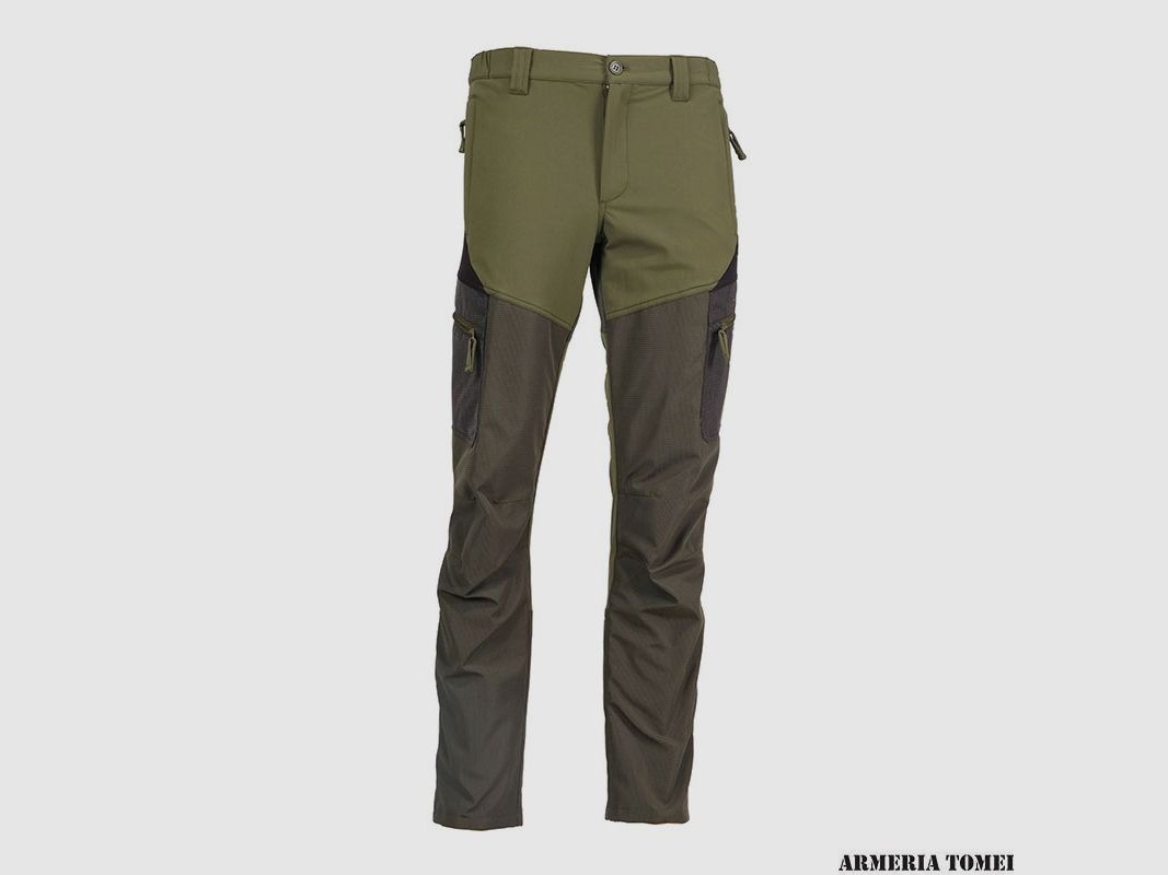 HOSEN – RS HUNTING – T-150 ELASTISCH GRÜN/SCHWARZ, Bild 1 von 4