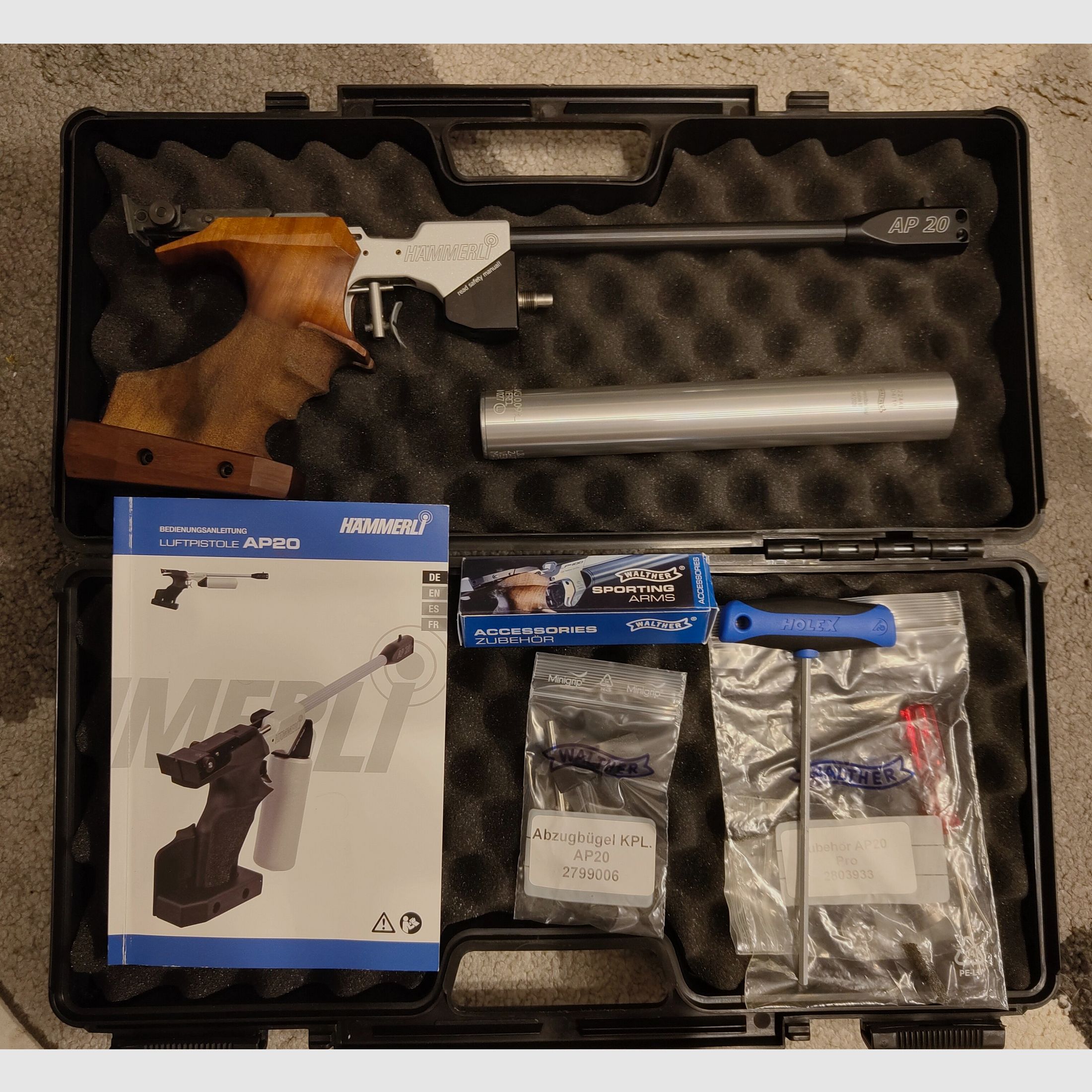 Hämmerli Match Air Pistol AP20 Pro