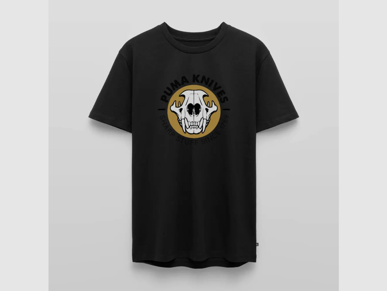 PUMA Men’s Premium T-Shirt "Skull Frontal Sharp Stuff"
