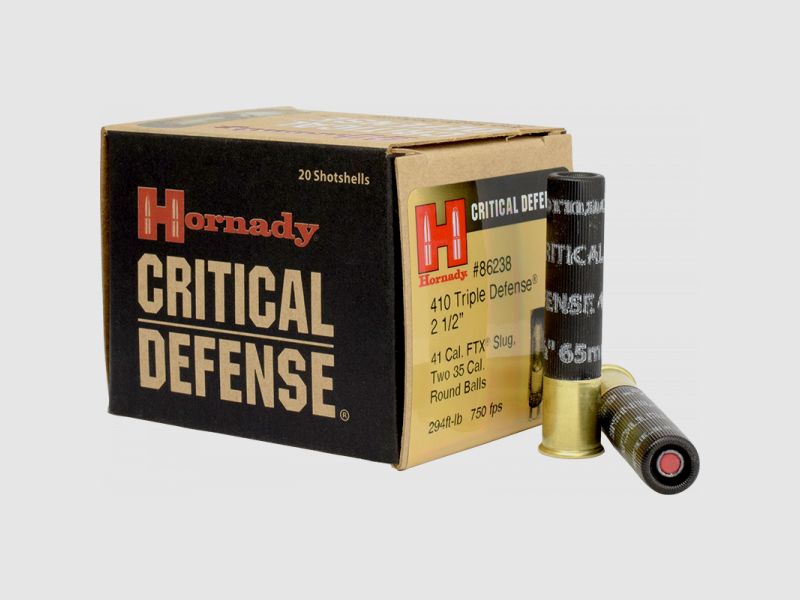 Hornady Critical Defense 410/63,5 FTX 235 grs Revolverpatronen