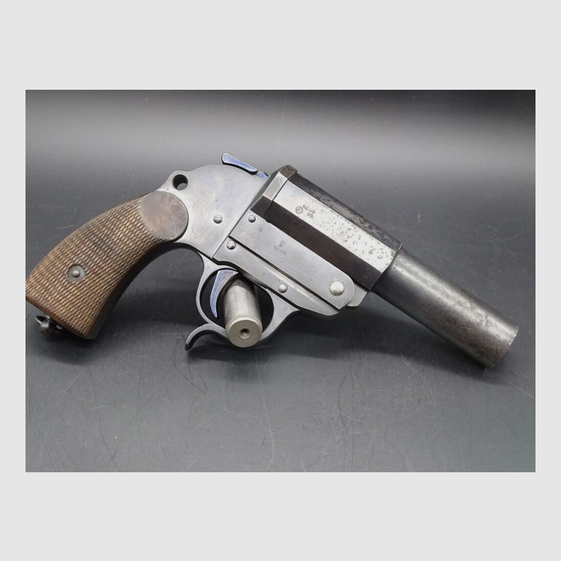 Walther Zella Mehlis Signalpistole Heeresmodel 1934 Kaliber 4 Heeresmodel 1934