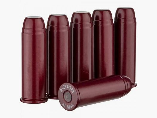 A-ZOOM CARTUCCIA PUFFER .44REM.MAG. - ALLUMINIO