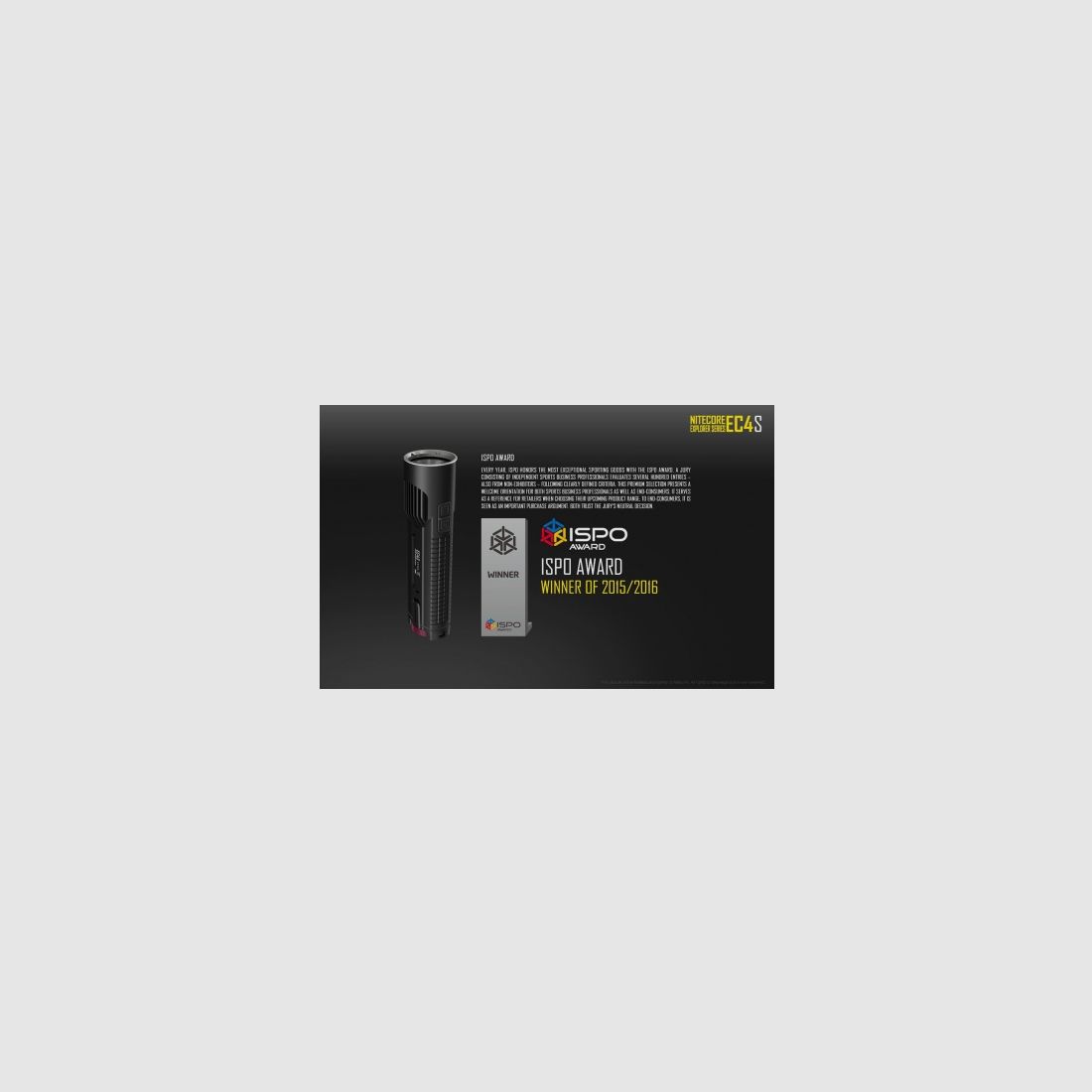 Nitecore EC4SW LED flashlight – Neutral White – 2000 lumens, image 6 of 26