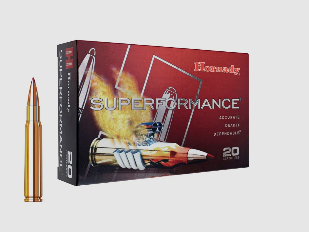 HORNADY - Munición .30-06Spring. Superformance® CX 10,7g/165grs