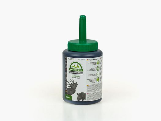 Catrame di legno di faggio, 500 ml. Barattolo con pennello