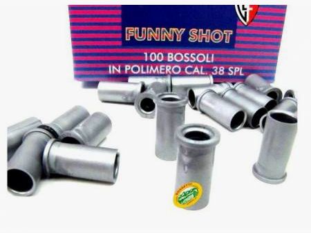 FIOCCHI Hülsen Kal.38SPL FUNNY SHOT Polymer