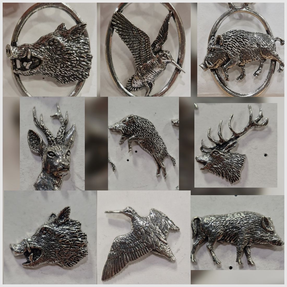 PIN’S et PORTE CLEF GIBIERS