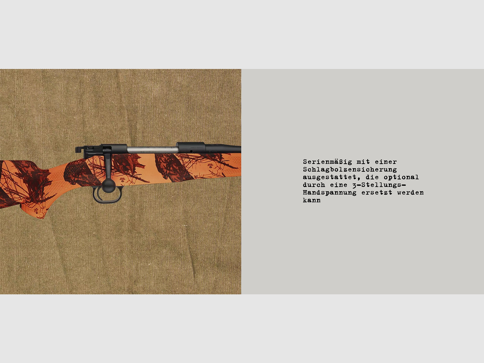 MAUSER 12 Trail Calibre .308 Win. M15x1 48 cm LL Rifle de repetición