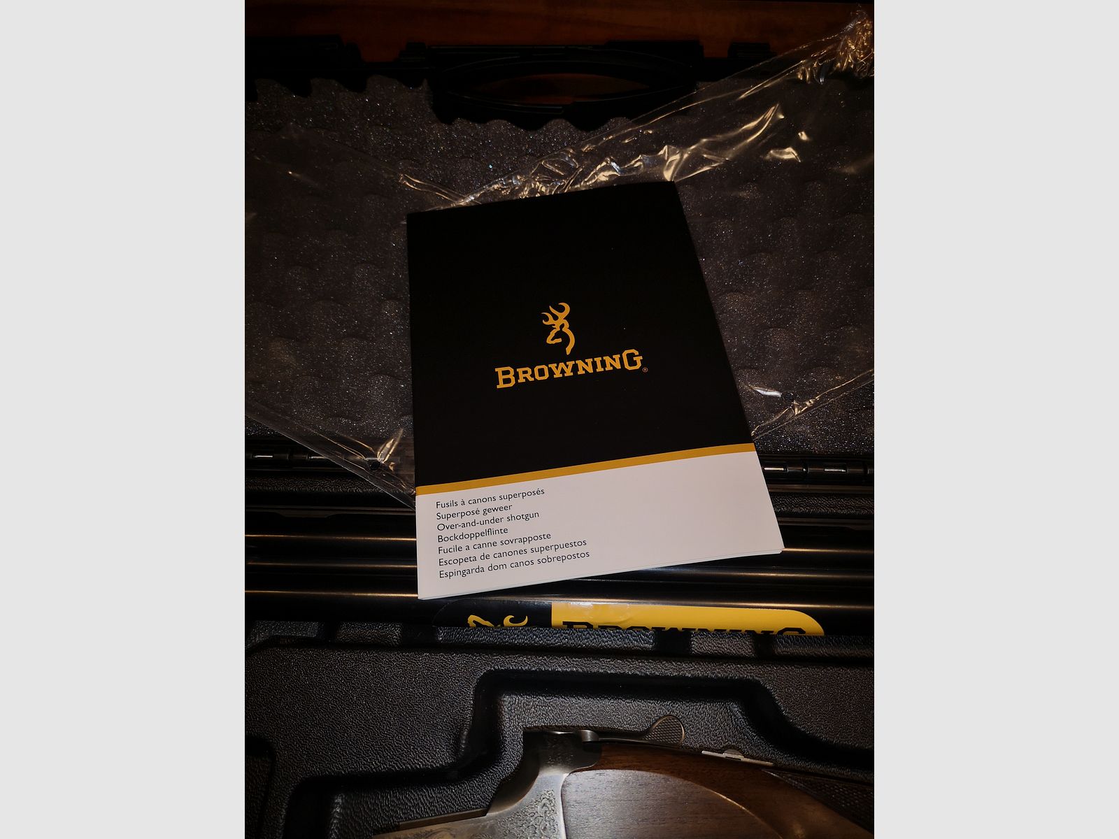 Bockflinte Browning B525 links