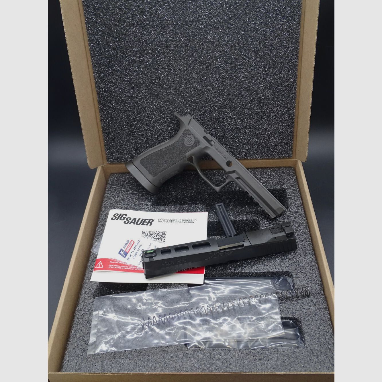 SIG Sauer P320 X Five Wechselsystem MOS Kaliber 9mm Luger P320 X-Five