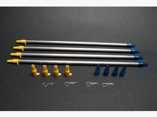 SET 4 ROHRE FÜR DAS EINFÜGEN VON ZÜNDHÜTCHEN