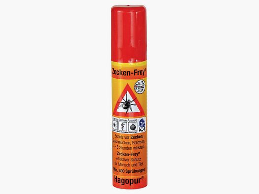 Hagopur Zeckenschutz Zecken-Frey 25ml Pumpspray