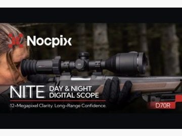 Nocpix NITE D70R | Digitales Tag/Nacht-ZF | 4K Ultra | 5–40× | LRF 1.200 m