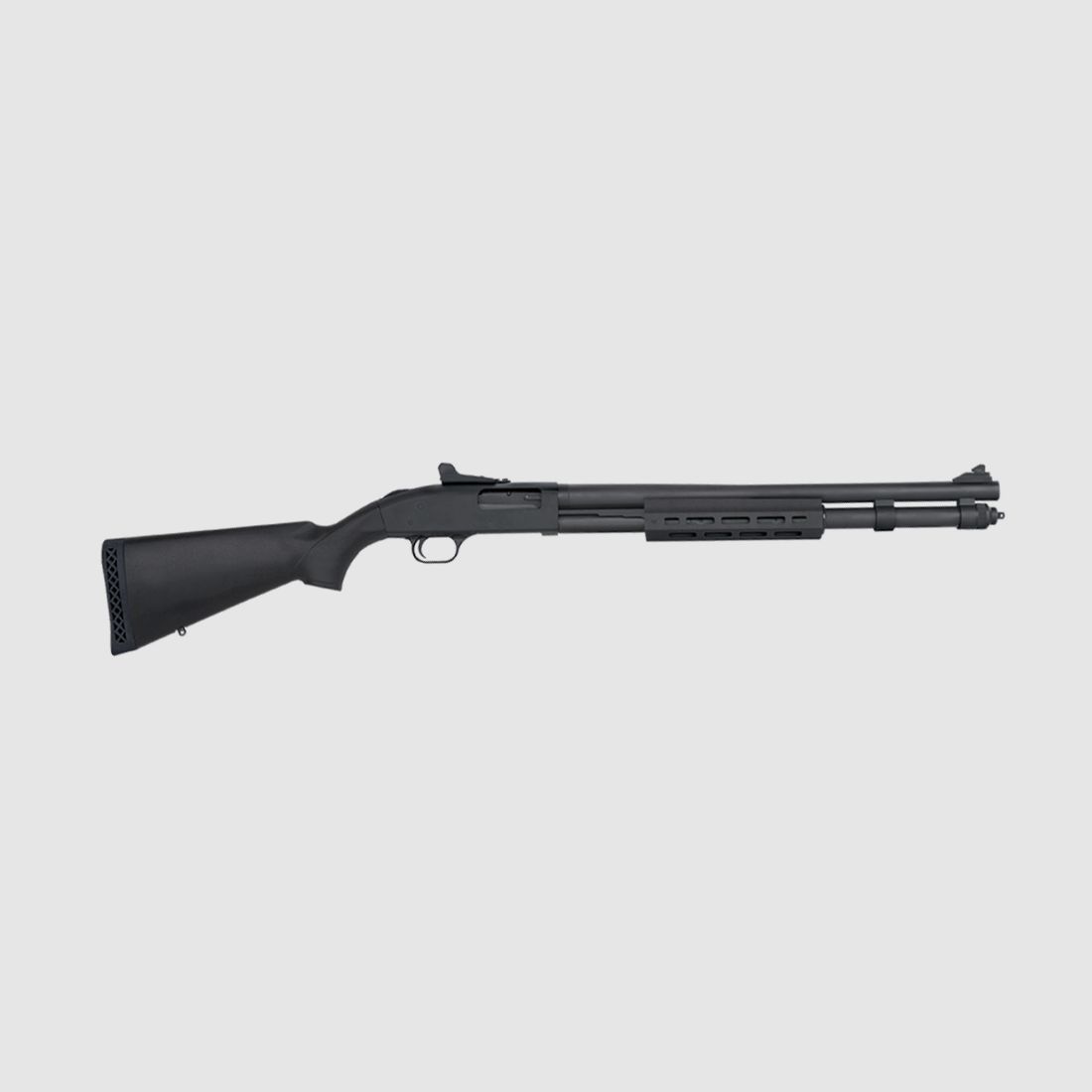 Mossberg Repetierflinte 590S M-Lok Black Ghostring Kal. 12/76