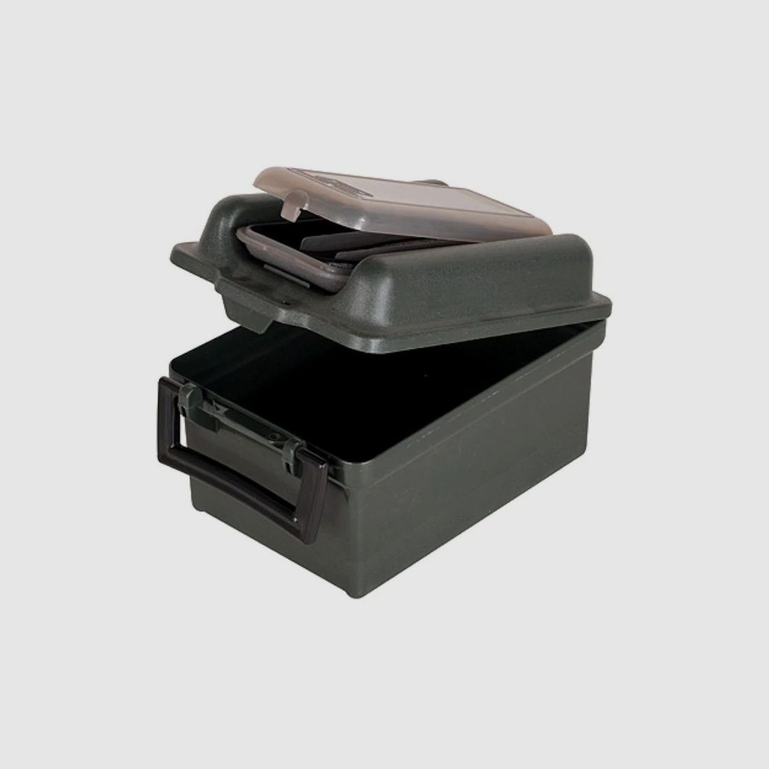 MTM Shotgun Shell Box SW100-11 forest green for 100 shotgun shells .12