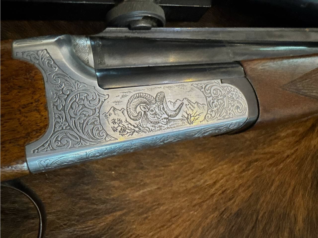 SABATTI SKL 98 DL Einzellader Kipplaufbüchse Kaliber 6,5x57R mit Zieloptik Docter 2,5-10x48, Absehen 4