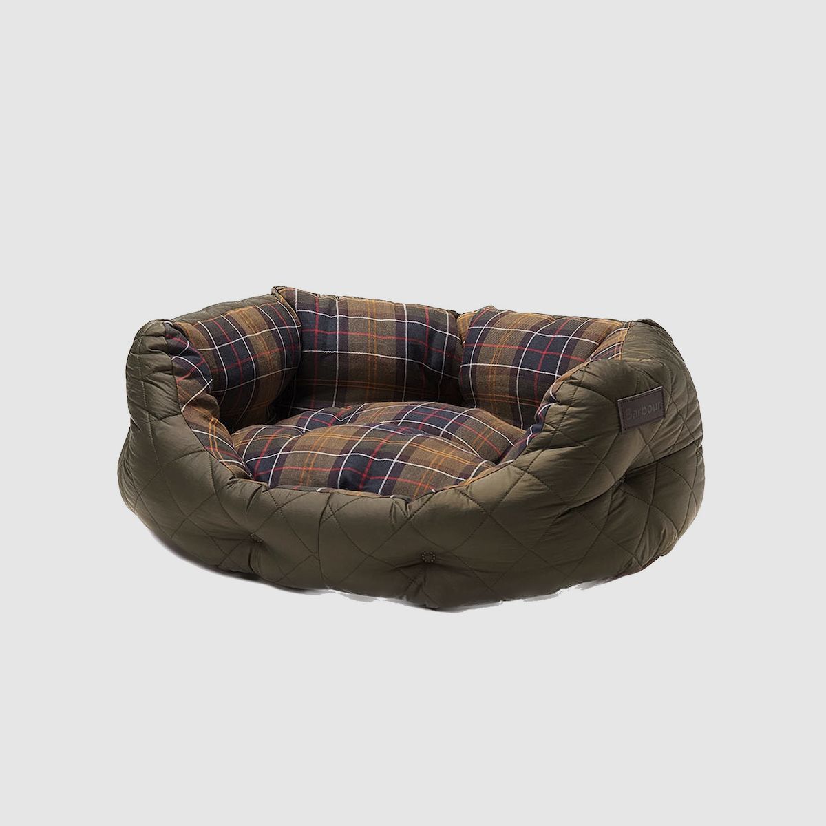 BARBOUR Hondenbed Gequilt Olijf