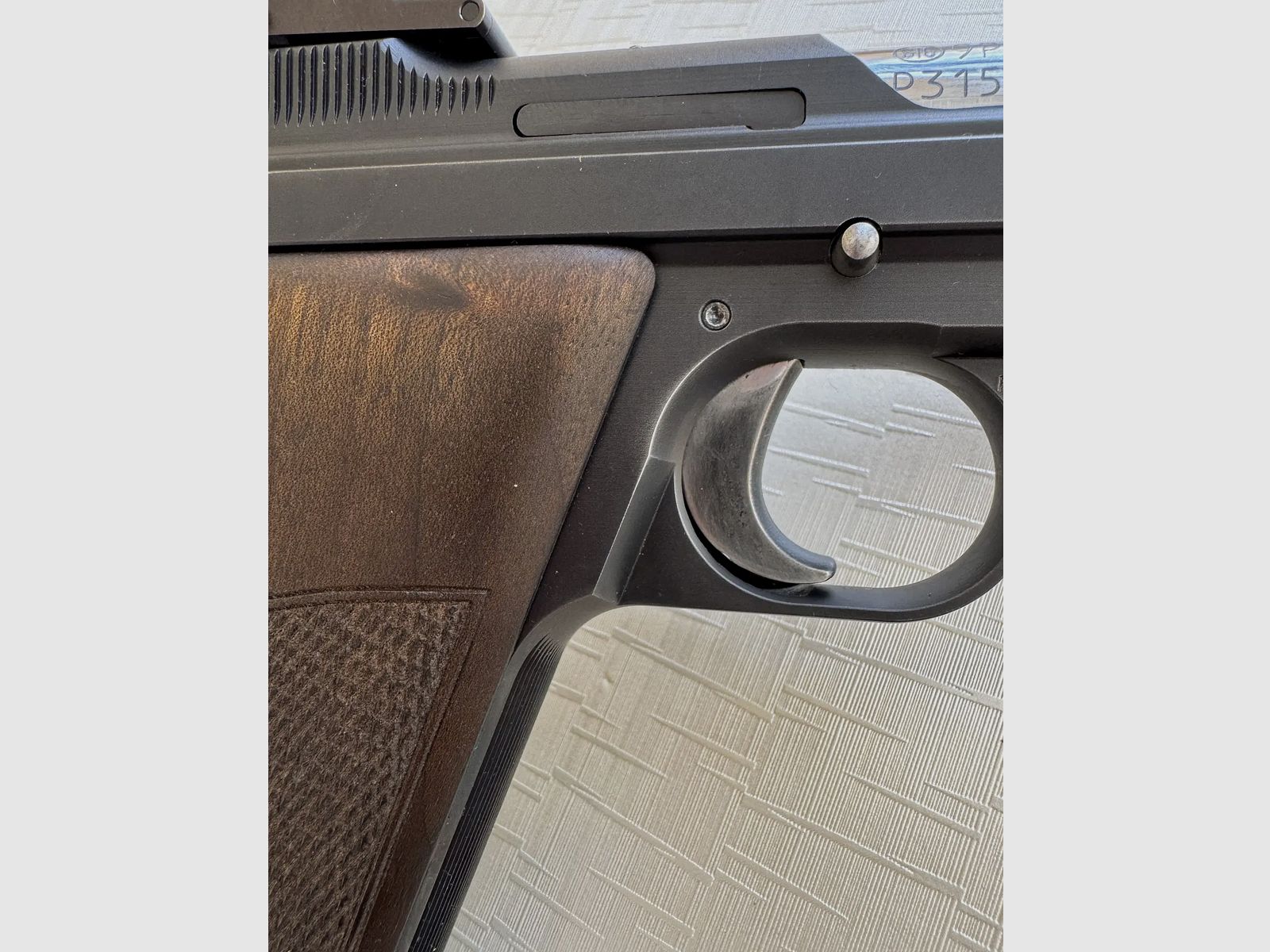 <SIG P210-5 Target pistol – 150 mm barrel | caliber 9 mm Luger>