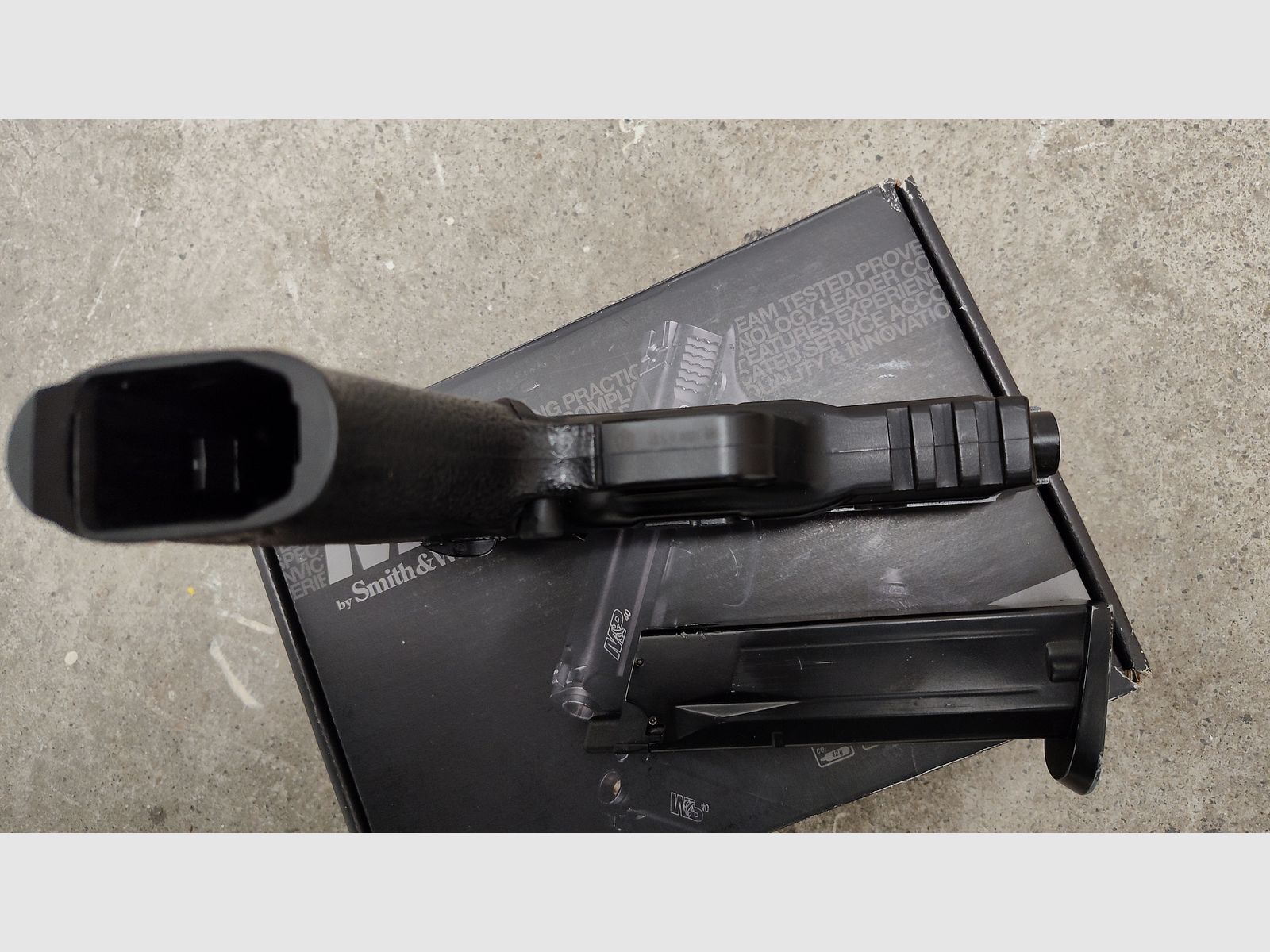 Smith&Wesson M&P 40 TS Blowback SCHWARZ, CO2 Airsoft 6mm BB