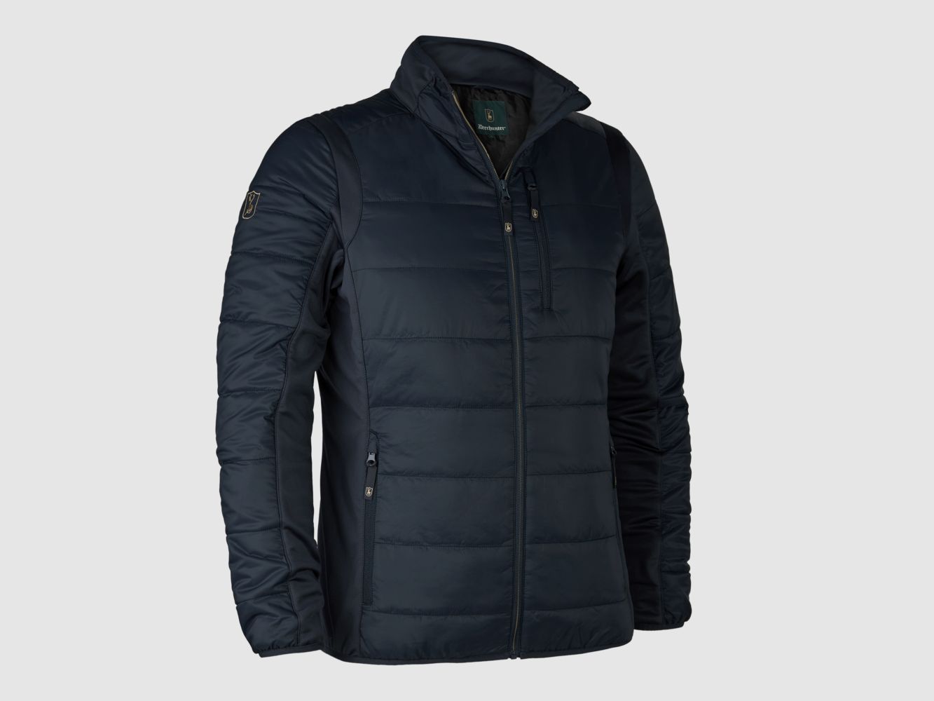 Heat wattierte Jacke - Dark Blue – Größe: 3XL