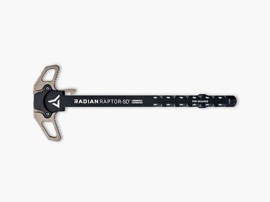 RADIAN WEAPONS RAPTOR-SD™ AR15 Ambidextrous Charging Handle FDE