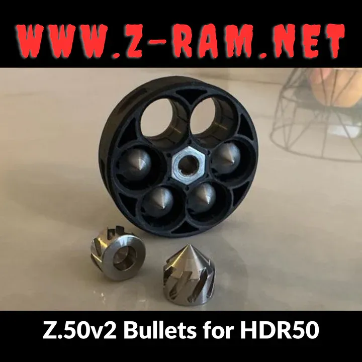 Z-RAM CUSTOM BLACK ZDR50 KOMPLETNY ZESTAW DLA HDR50 (34 DŻULY 12G CO2), zdjęcie 6 z 9