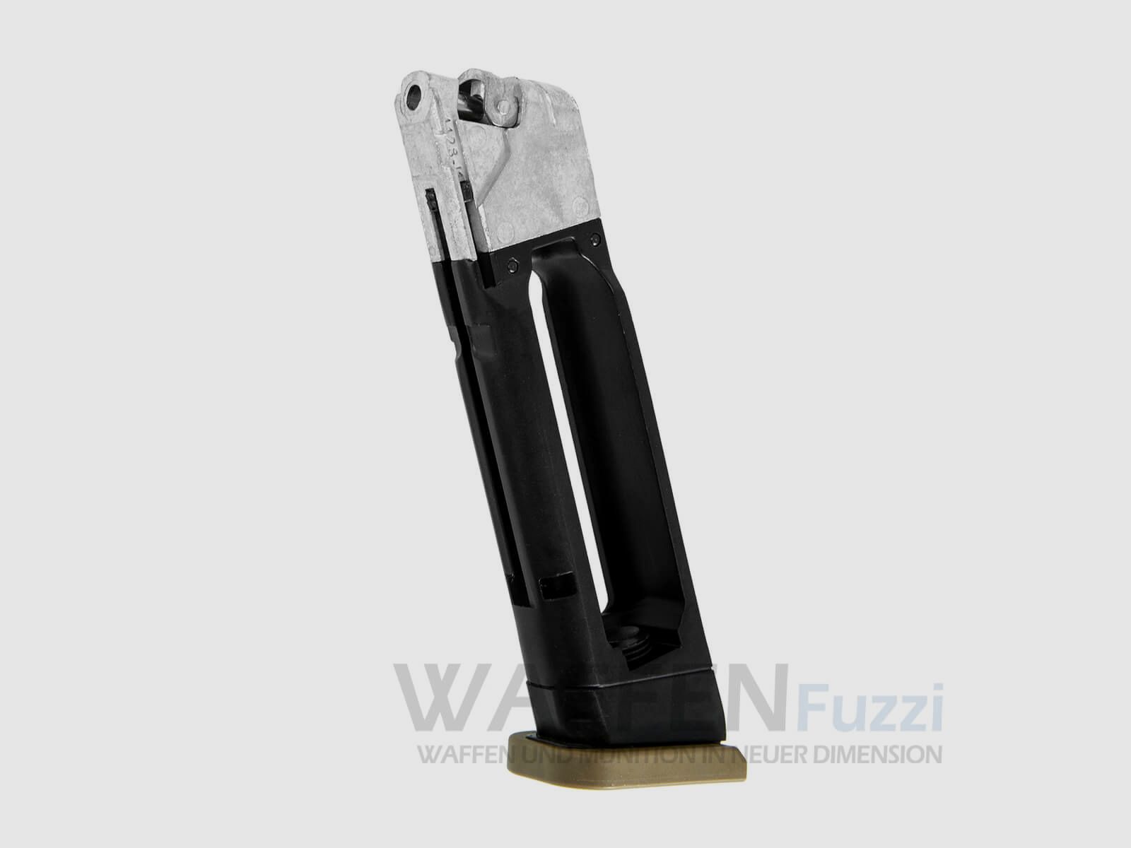 Glock 19X FDE CO2 magazine caliber 4.5mm 18 shots