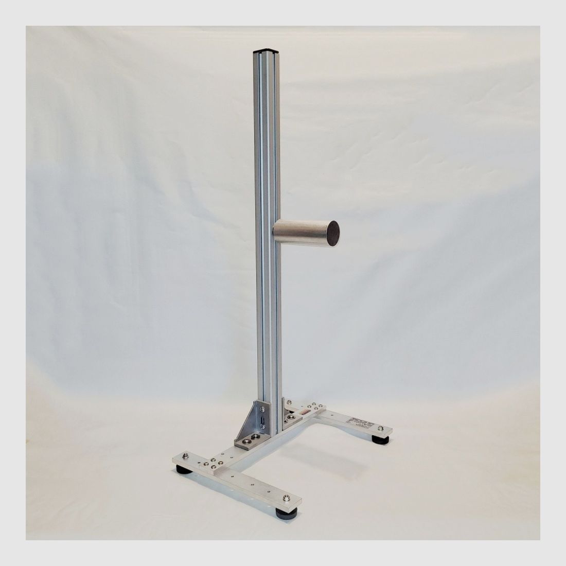 KGF Auflagestativ - Auflageständer Alu H-800-Basic mit Buchenholz-Auflage 
