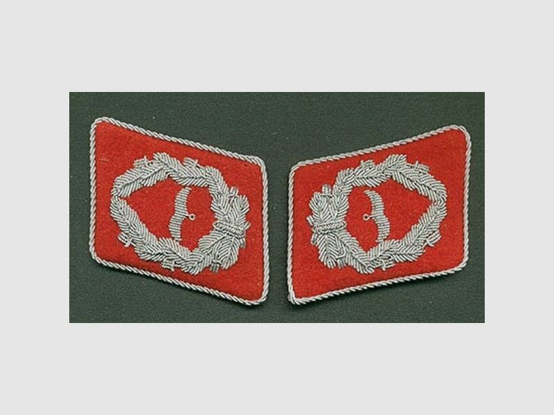 Kragenspiegel Luftwaffe Major Flak Repro !!!