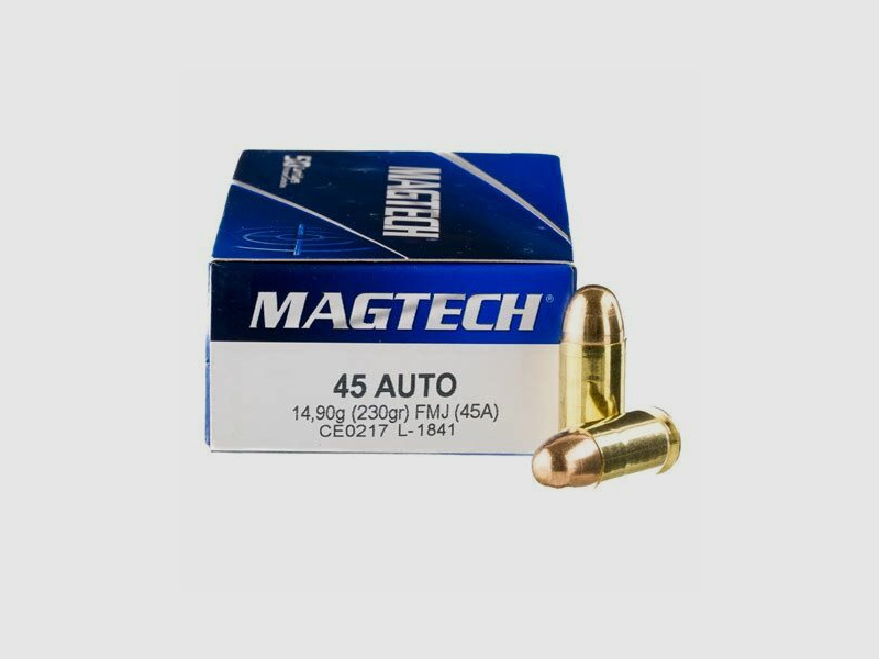 Magtech .45 ACP 230 grs FMJ ( #45A )