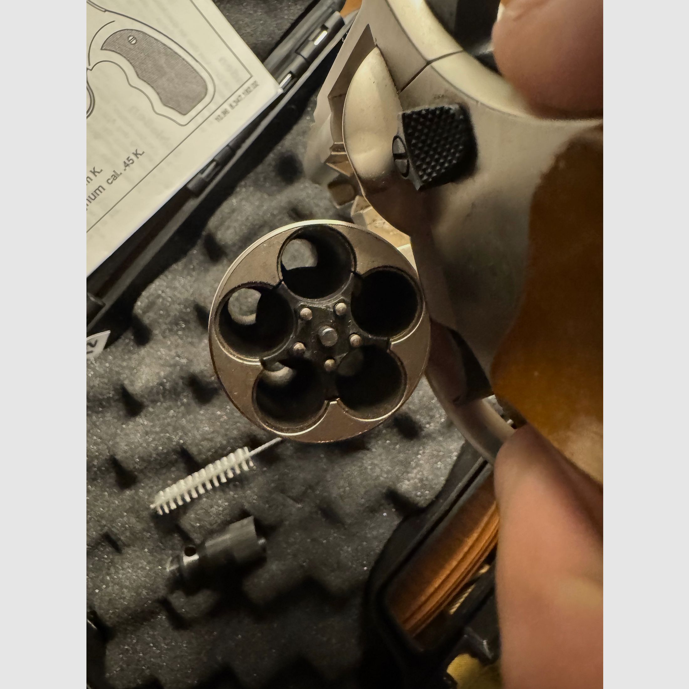 Smith&Wesson Schreckschuss Revolver .45 solo 1x utilizado