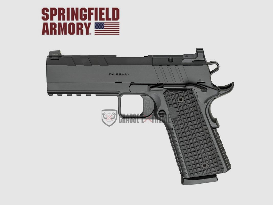 Pistolet SPRINGFIELD ARMORY 1911 Emissary Aos Noir 4.25'' Cal 45 Acp, image 2 sur 4