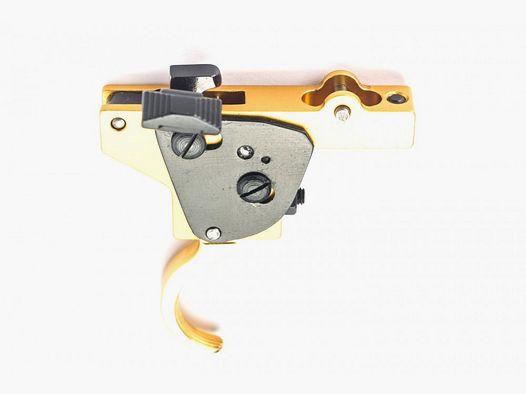 Rusan – Trigger system with side safety, gold plated – Mauser 98/48, Zastava M70