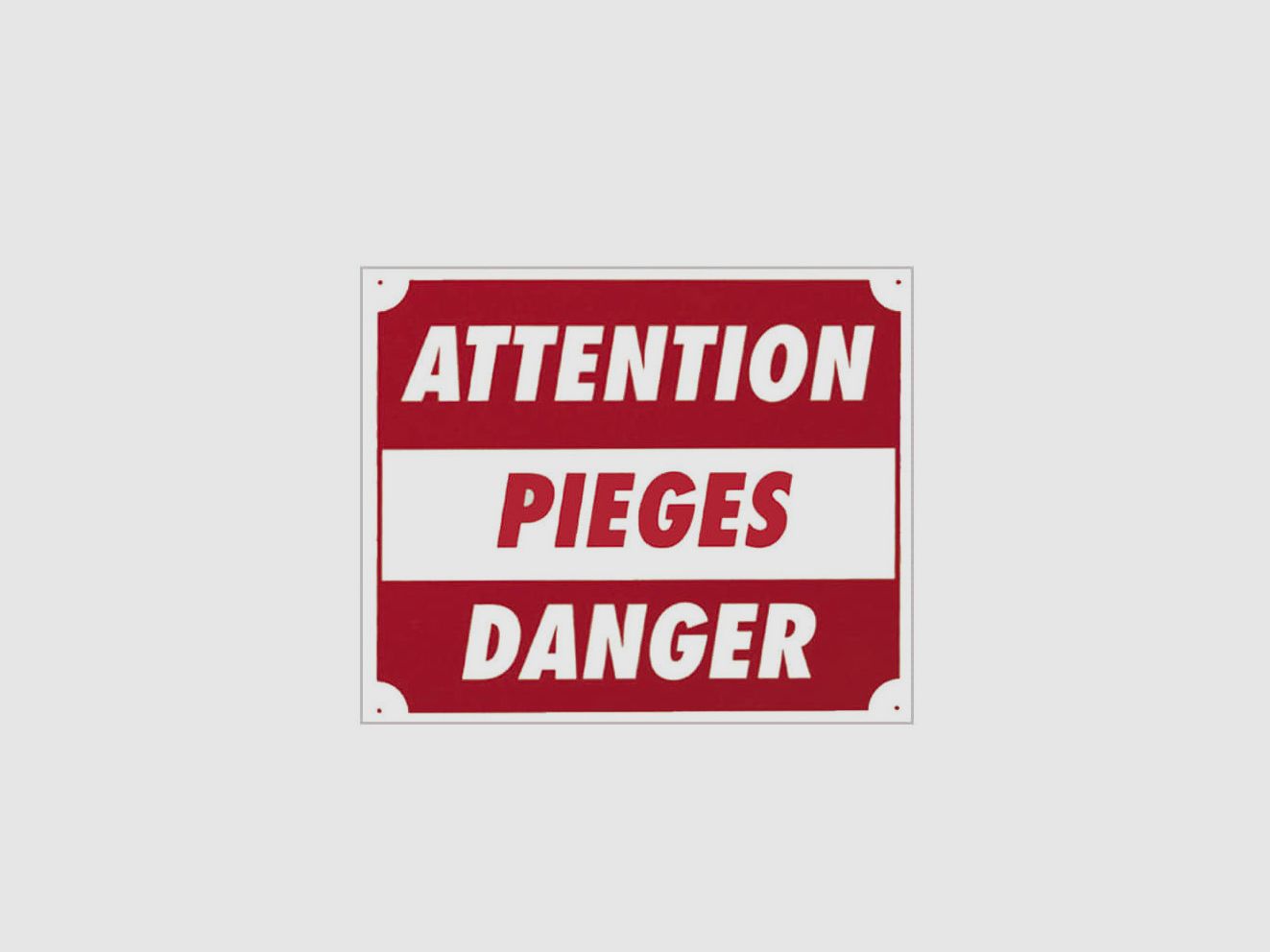 Schild ''Achtung Fallen Gefahr'' 30 x 25 cm