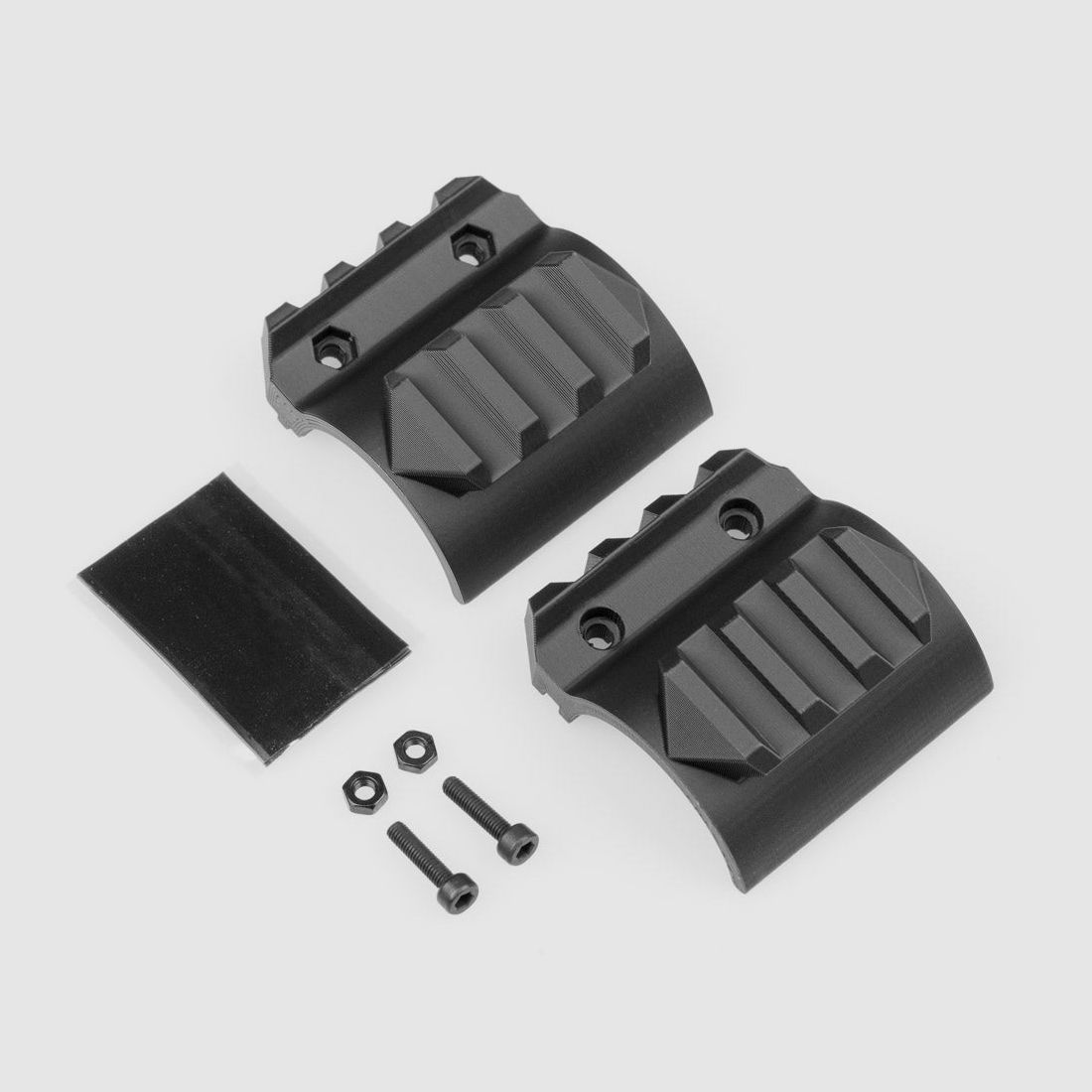 Bottle Clamp Huben GK1 Cal.25 Mini Pro – 3× Picatinny 21 mm | Spezialanfertigung | 3D-Druck
