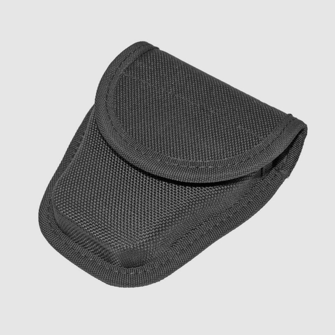 Handcuff pouch for belt strap