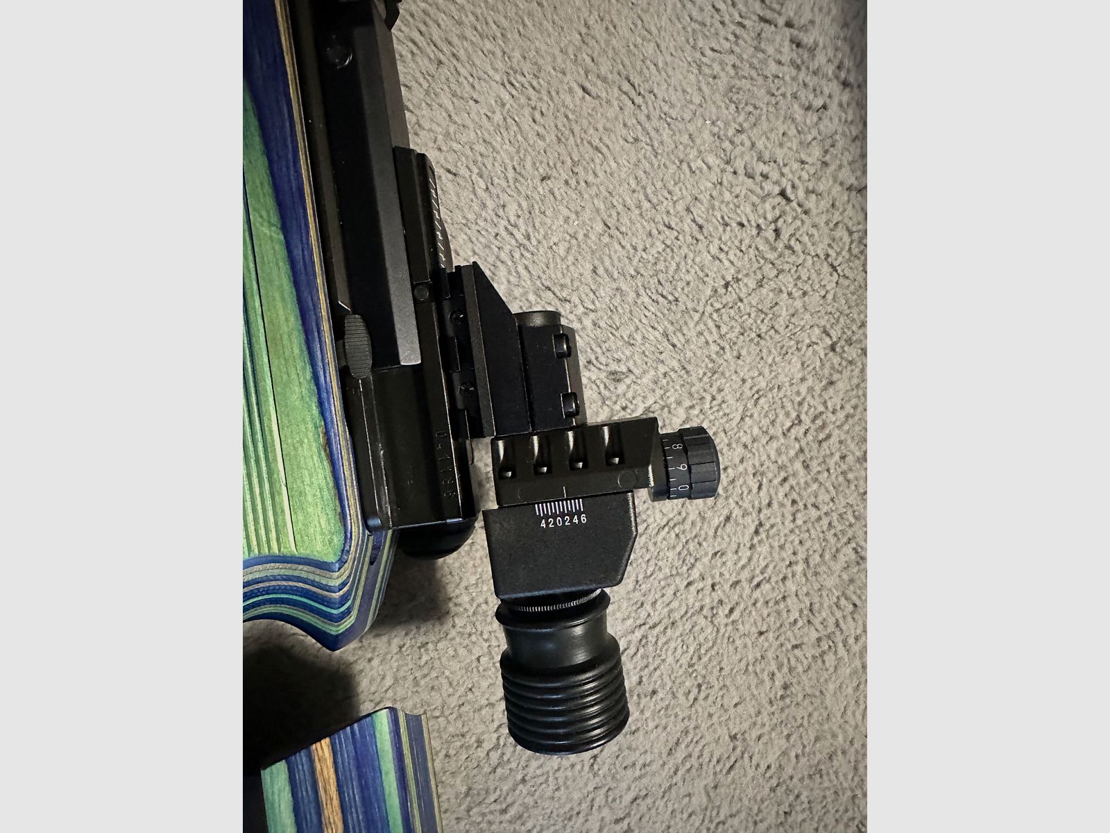 Anschütz Super Air 2002 Luftgewehr Seitenspanner 4,5mm