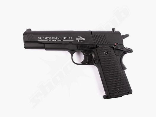 Colt Government 1911 A1 CO2 Pistole brüniert - 4,5mm