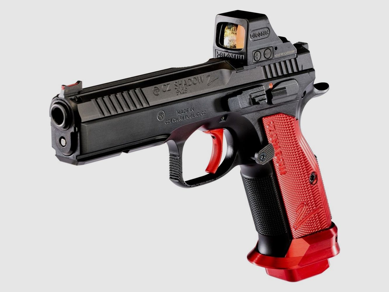 CZ Pistole Shadow 2 HS 508T Combo Red 9 mm Luger Pistole