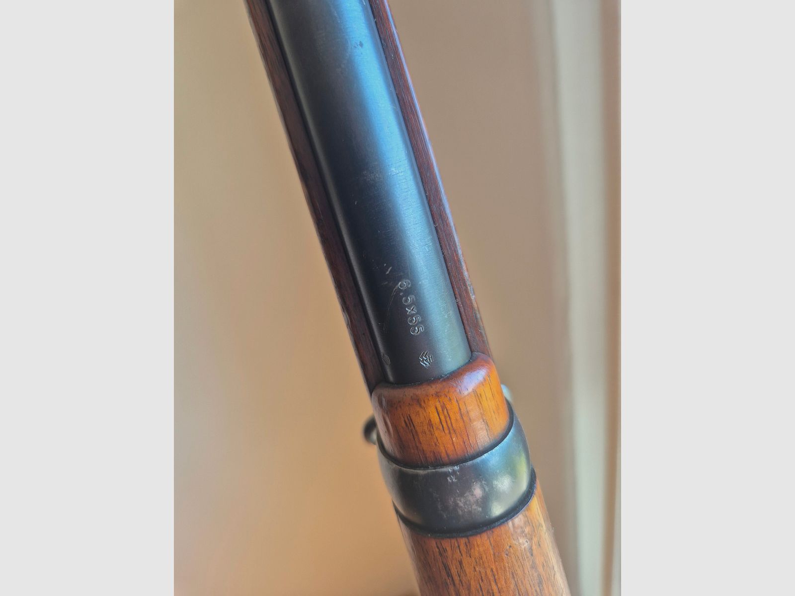CARL GUSTAFS STADSGEVÄRSFAKTORI Rifle de repetición Schwedenmauser M96 Carl Gustafs 1915, calibre 6,5x55