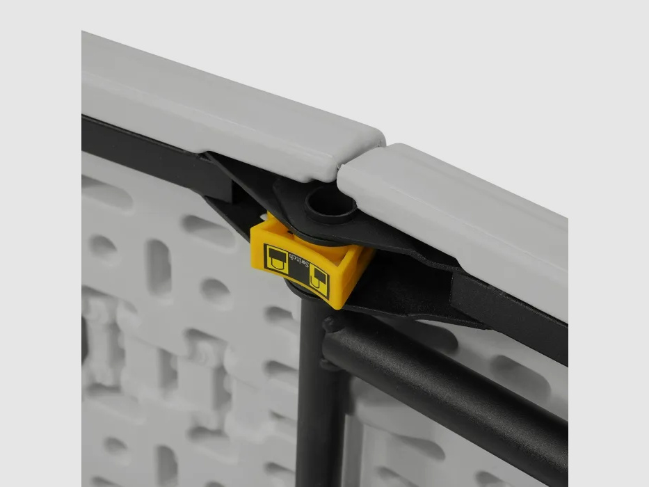 NC3404 Składana Ławka Ogrodowa 183cm w Białym