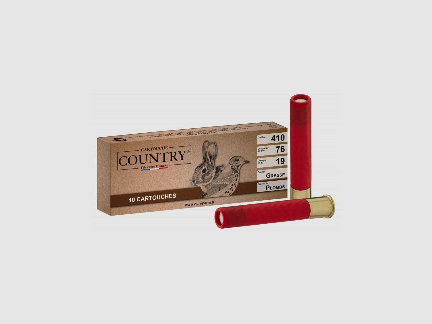 Patronen Country - Kal. 410 Magnum