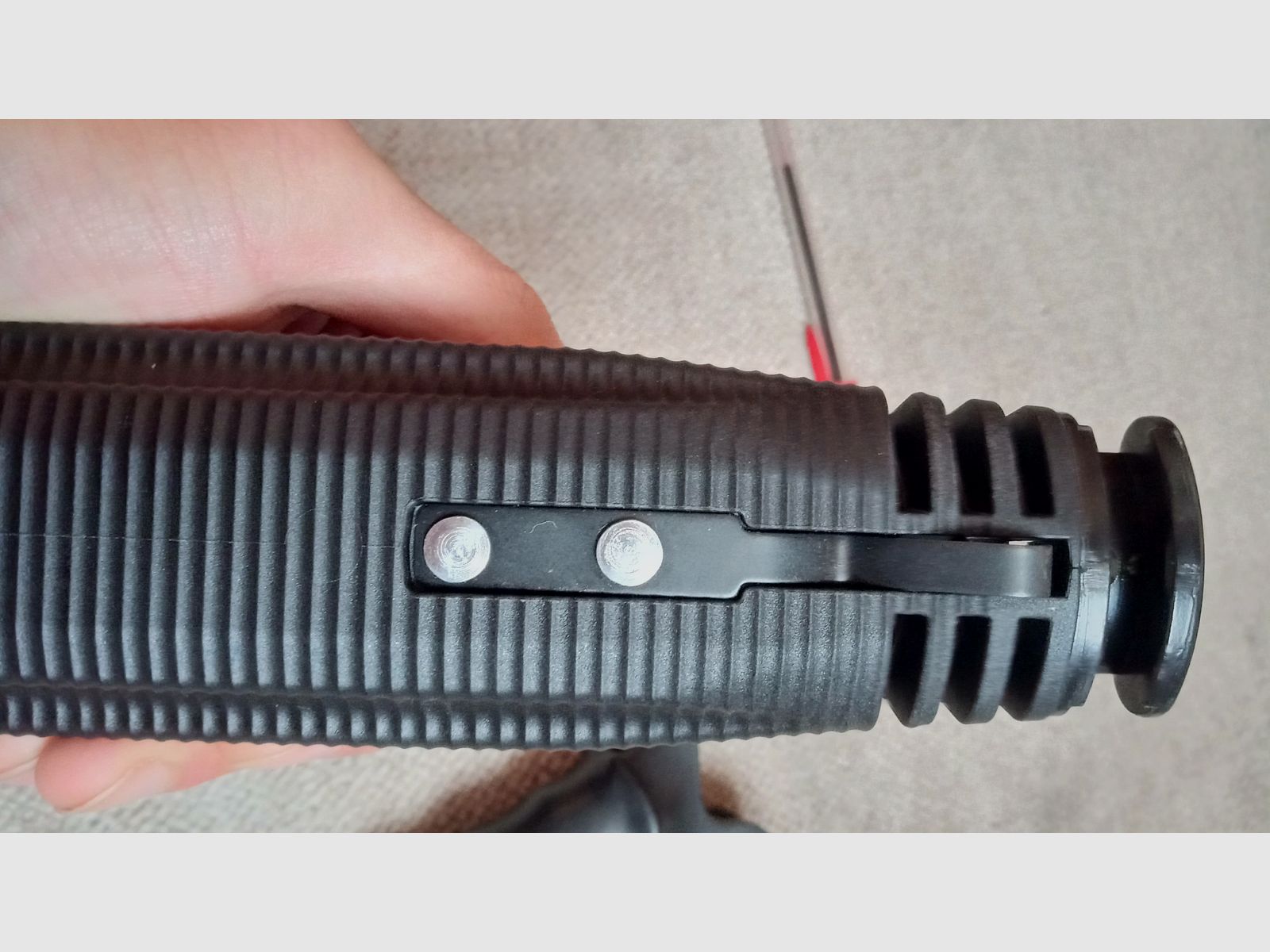 Moderner AC Unity G3 Trapezhandschutz  & Pistolengriff in Schwarz  - Aftermarket Wide Handguard
