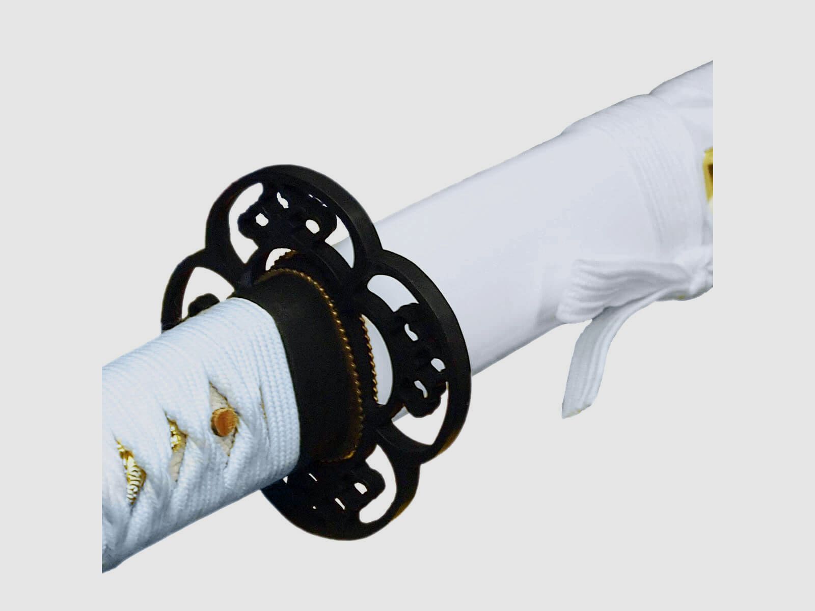 DerShogun Shiro Katana - 1045 Carbonstahl - handgefertigt