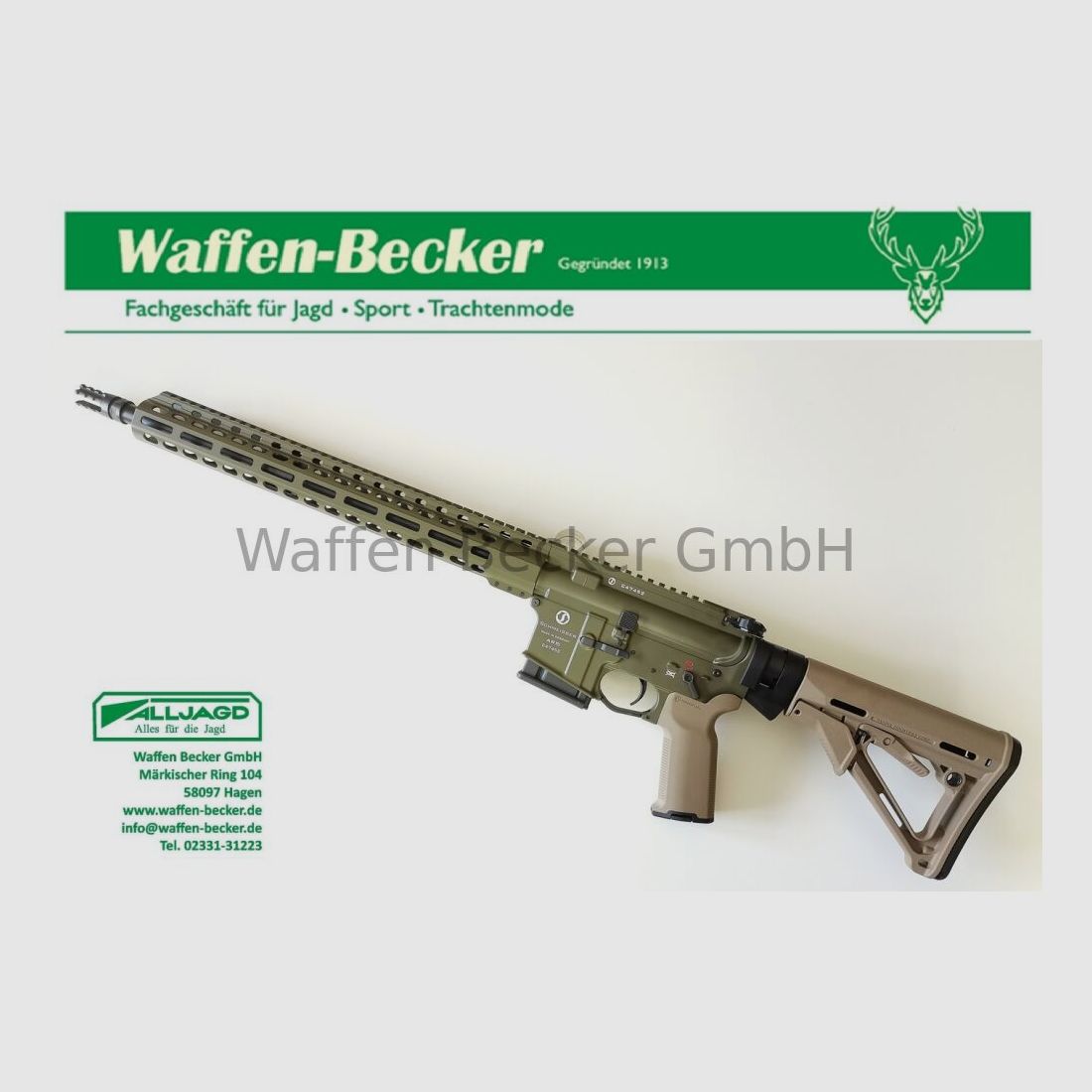 Schmeisser (Waffen Schumacher) Schmeisser AR15 M4FL Kal. .223Rem. 14,5" FDE
