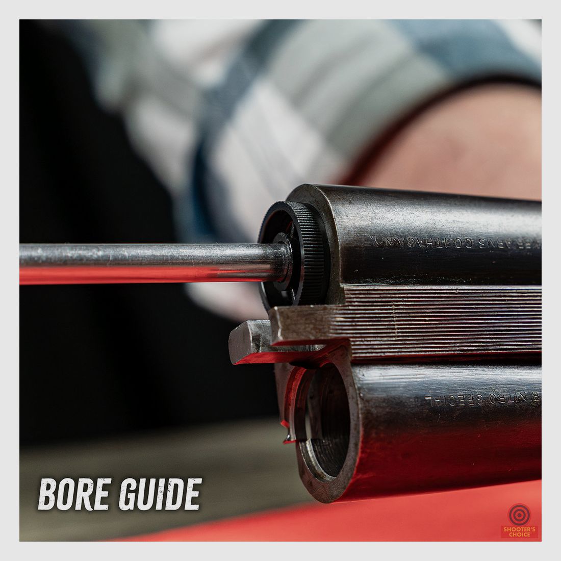 Shooter's Choice 12 Gauge Gun Cleaning Kit incl. FP-10 CLP + Adapter 8-32→5/16-27 (SHF-SRK-12)