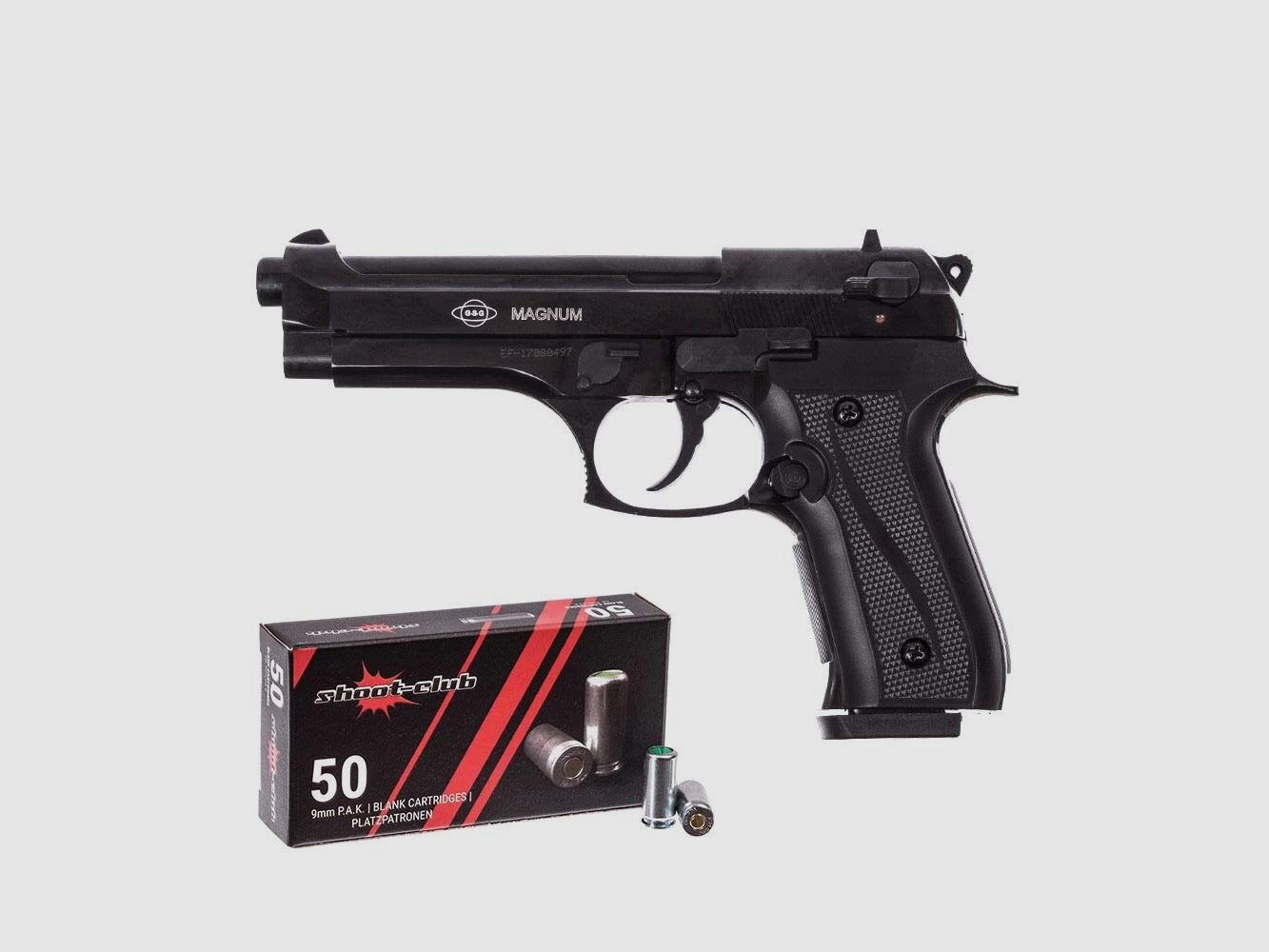 Ekol Firat Magnum brüniert 9mm PAK + 50 Platzpatronen