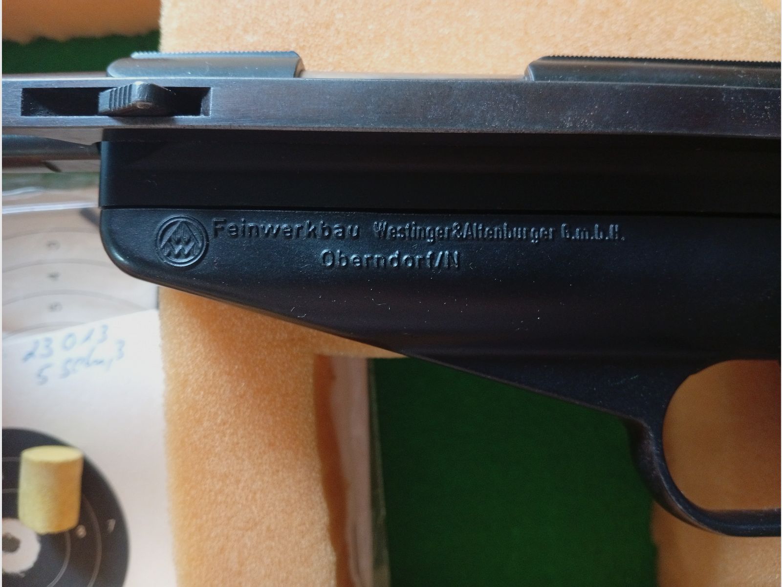 Luftpistole Feinwerkbau Mod. 65